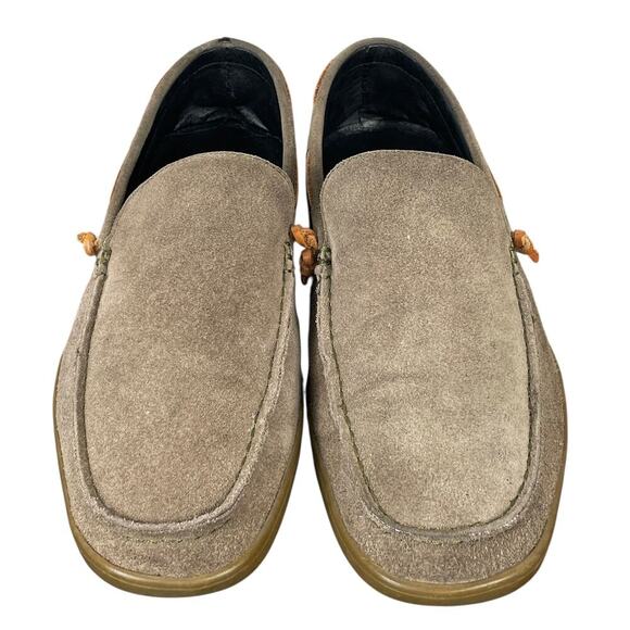 Bed Stu Armstrong Suede Loafers Taupe Men’s 8.5 Casual Comfort Lightweight - Picture 4 of 10